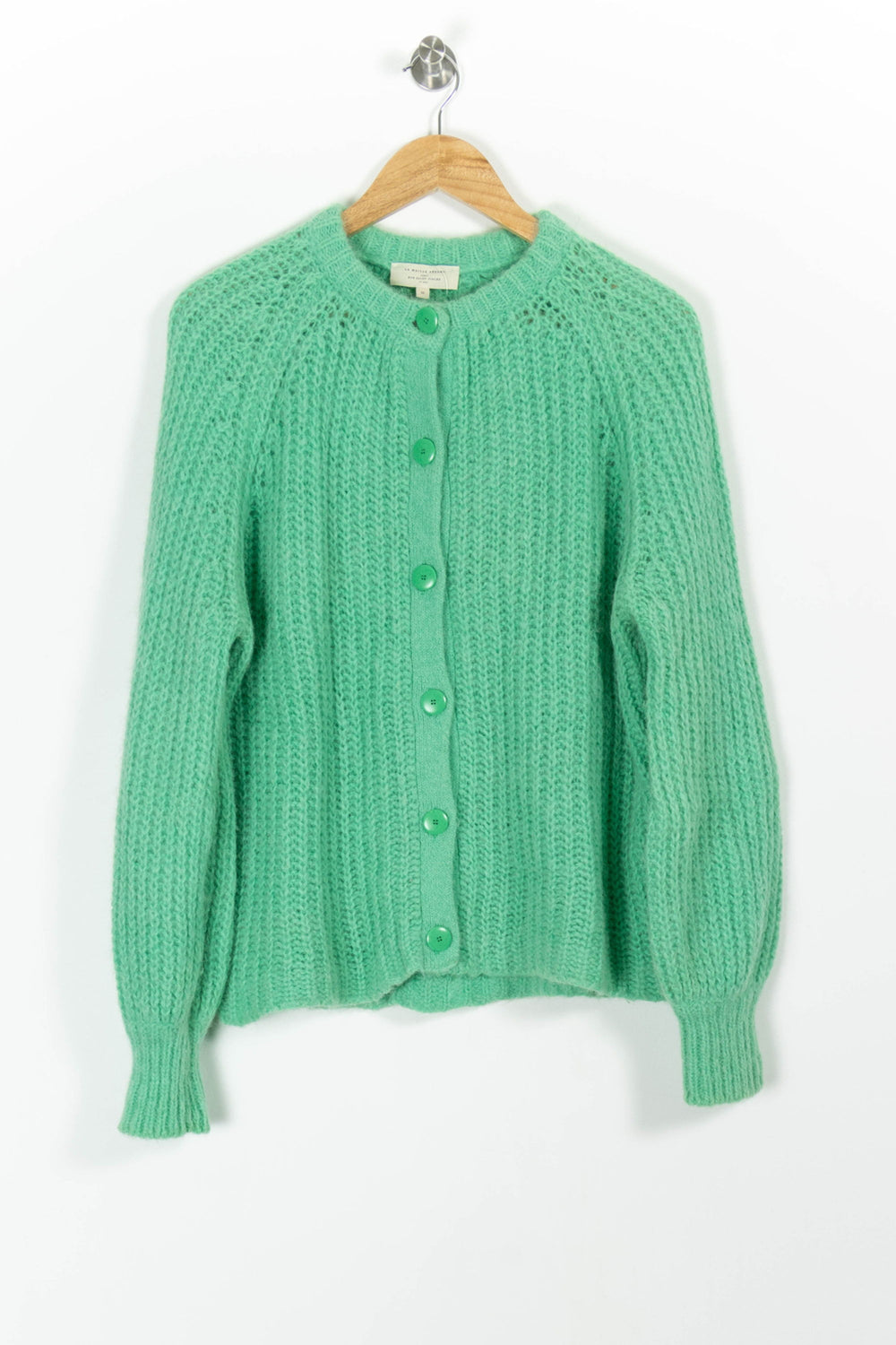 Cardigan Vert - Taille M/38 de la marque Sézane | PARAD98940 - Vendu par Paradigme - Image 2