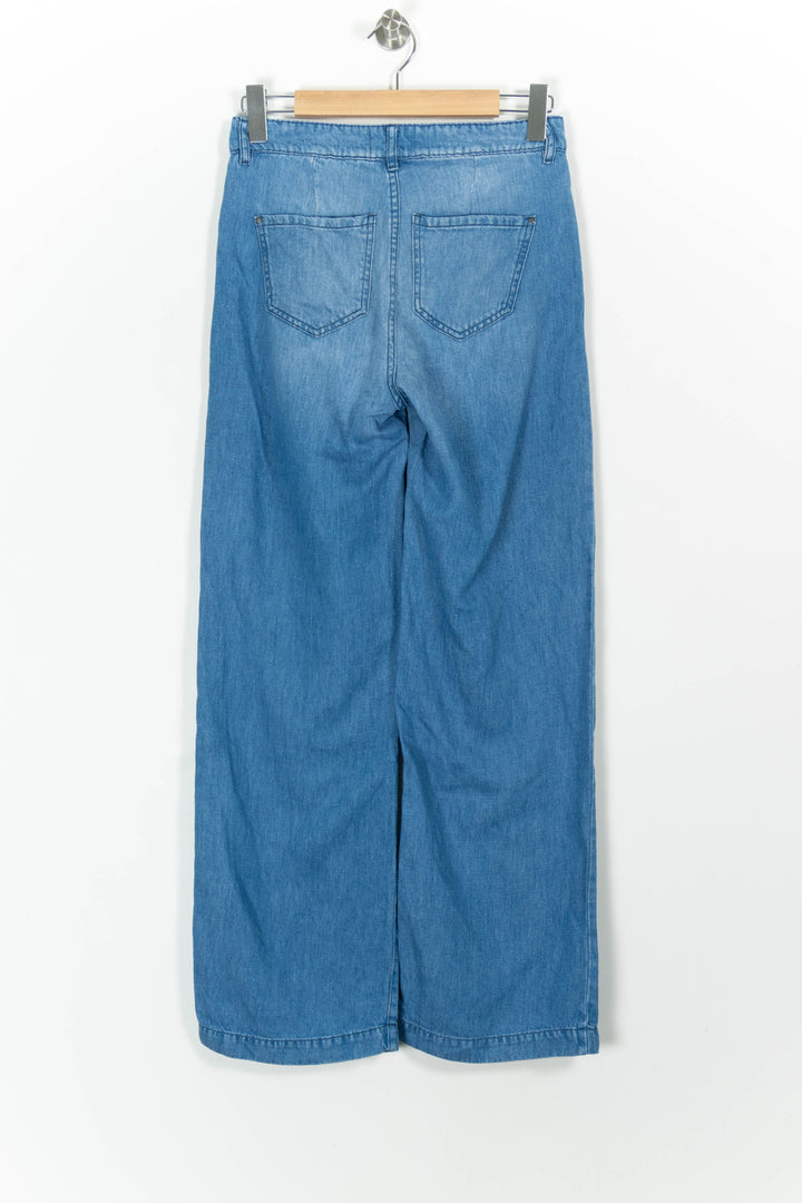 Jean Large Bleu - Taille S/36 de la marque Maison 123 | PARAD98942 - Vendu par Paradigme - Image 4