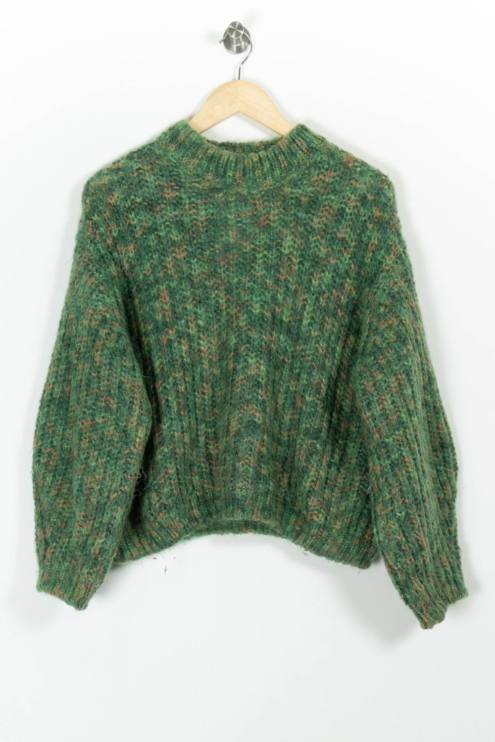 Pull Vert et Marron - Taille M/38 de la marque Bimba y Lola | PARAD98943 - Vendu par Paradigme - Image 2