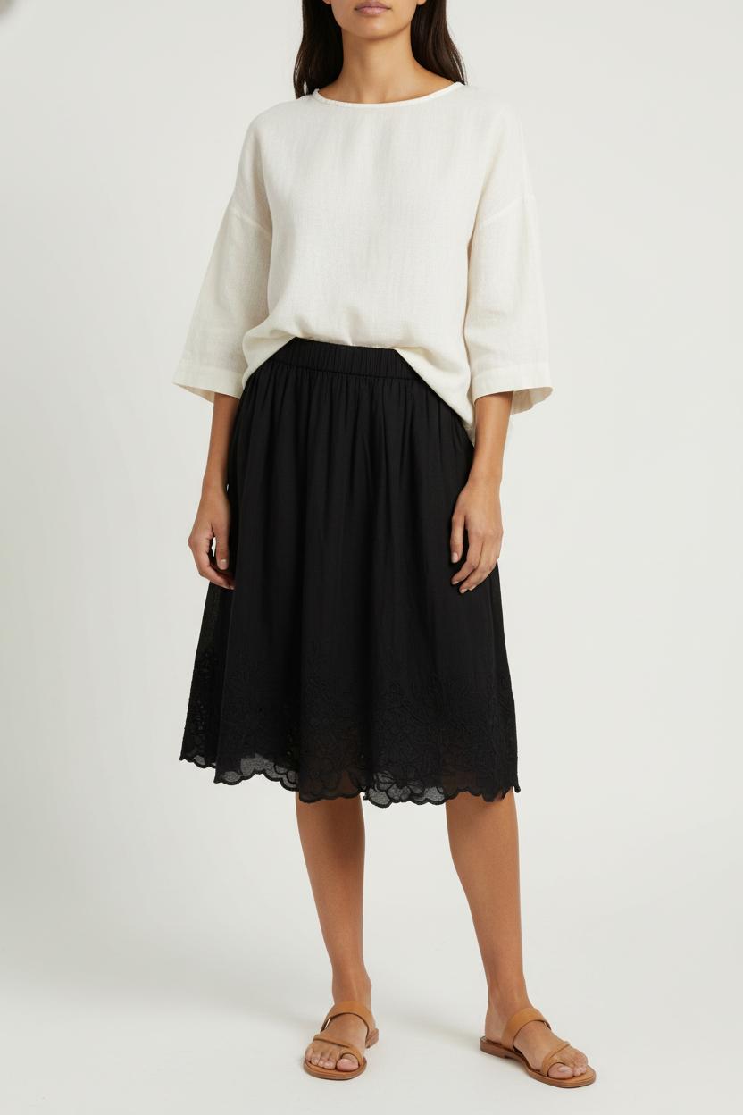 Jupe Noire - Taille S/36 de la marque Kookai | PARAD98946 - Vendu par Paradigme - Image 1
