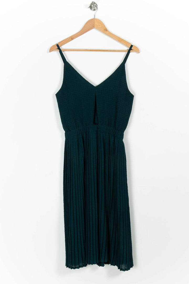 Robe Plissée Verte - Taille XS/34 de la marque Sessùn | PARAD98948 - Vendu par Paradigme - Image 4