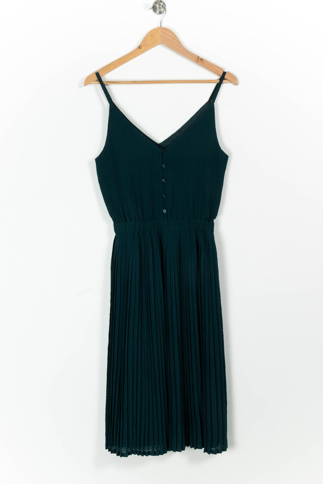 Robe Plissée Verte - Taille XS/34 de la marque Sessùn | PARAD98948 - Vendu par Paradigme - Image 2
