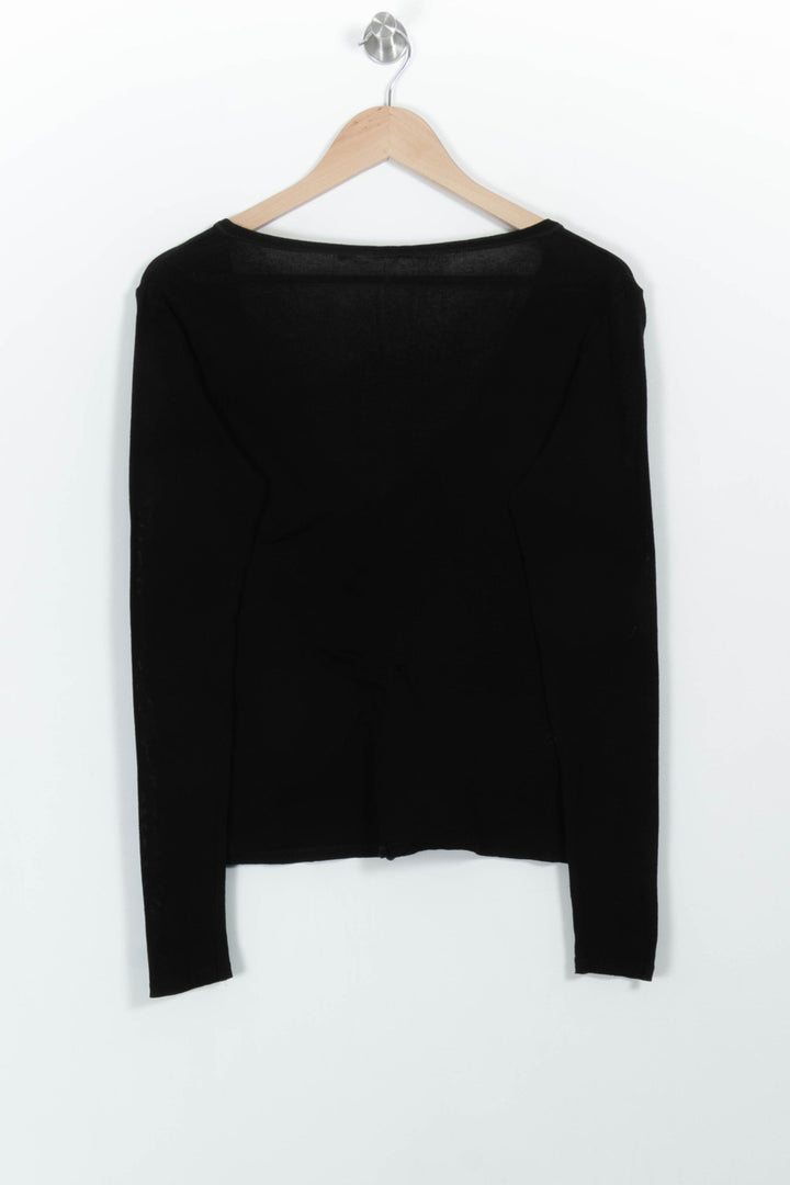 Cardigan Noir - Taille S/36 de la marque Vanessa Bruno | PARAD98952 - Vendu par Paradigme - Image 4