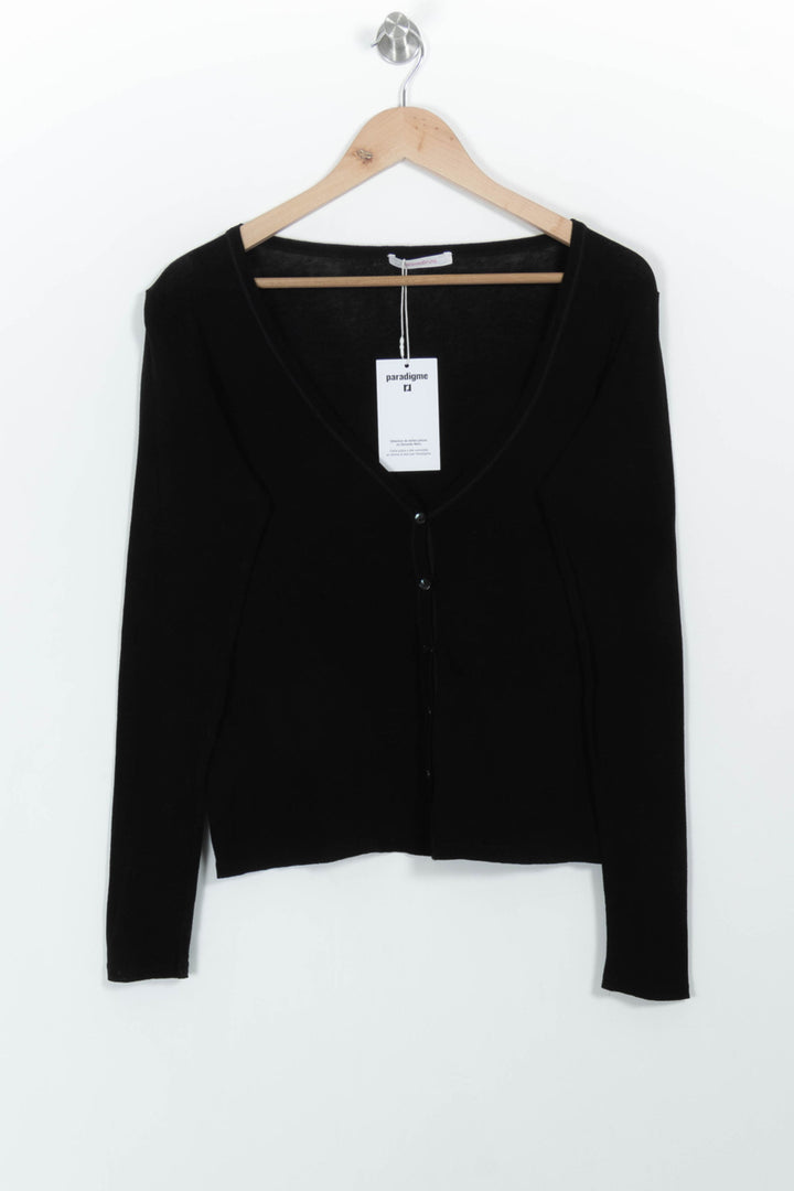Cardigan Noir - Taille S/36 de la marque Vanessa Bruno | PARAD98952 - Vendu par Paradigme - Image 2