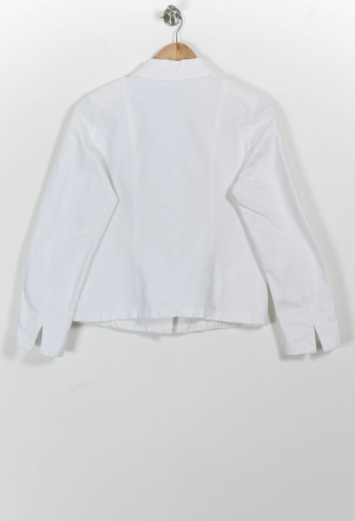 Veste Blanche - Taille XL/42 de la marque Agnès b. | PARAD98957 - Vendu par Paradigme - Image 4