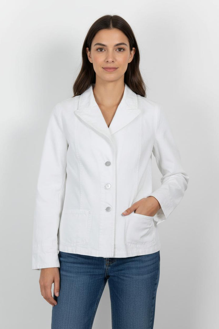 Veste Blanche - Taille XL/42 de la marque Agnès b. | PARAD98957 - Vendu par Paradigme - Image 1