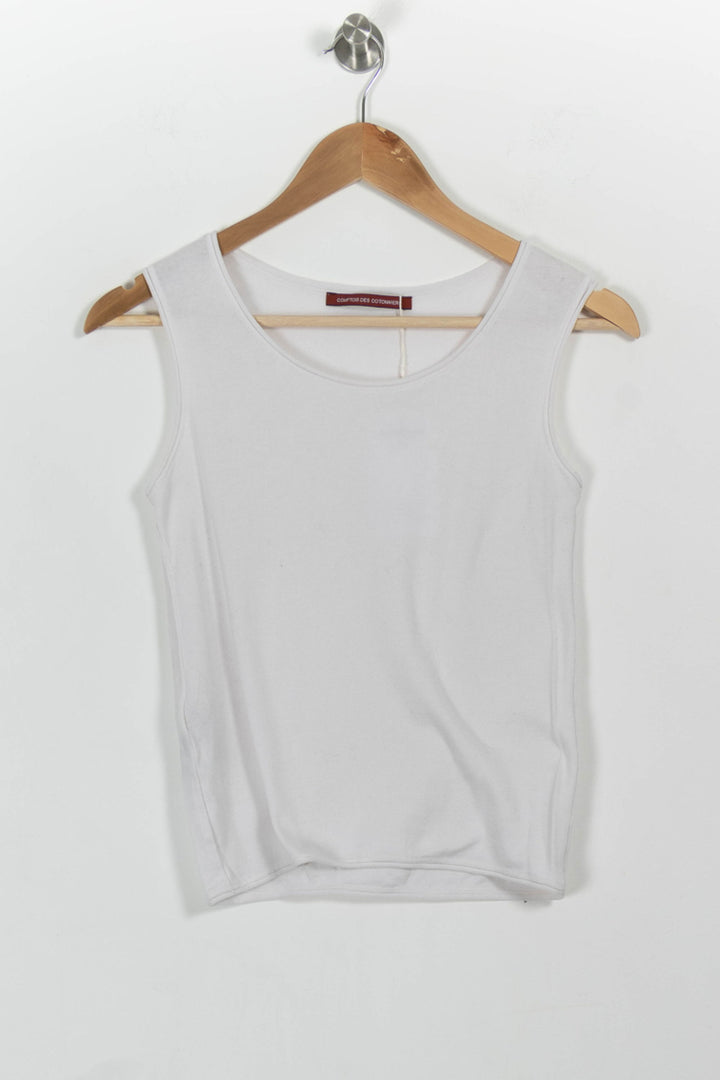 Débardeur Blanc - Taille S/36 de la marque Comptoir des Cotonniers | PARAD98959 - Vendu par Paradigme - Image 2