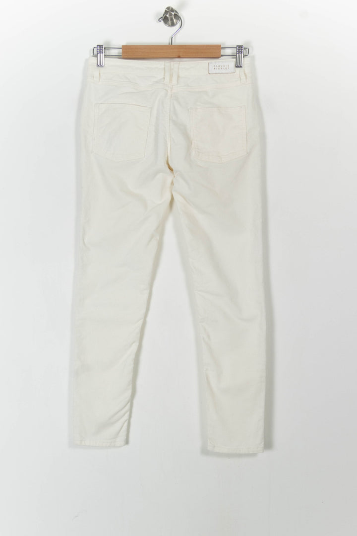 Jean Beige - Taille M/38 de la marque Claudie Pierlot | PARAD98960 - Vendu par Paradigme - Image 4