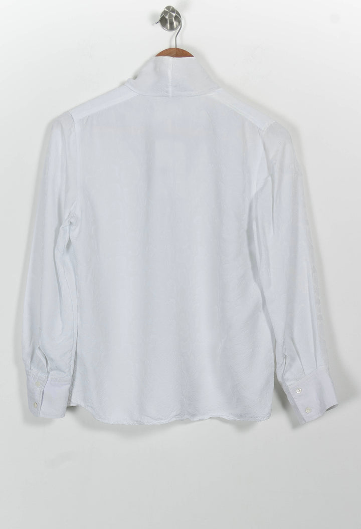 Blouse Blanche - Taille M/38 de la marque Sandro | PARAD98961 - Vendu par Paradigme - Image 4