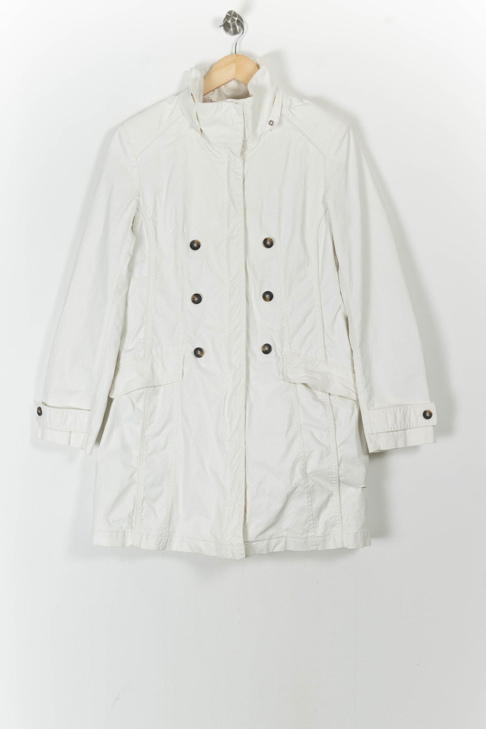 Trench Blanc - Taille L/40 de la marque One Step | PARAD98966 - Vendu par Paradigme - Image 2
