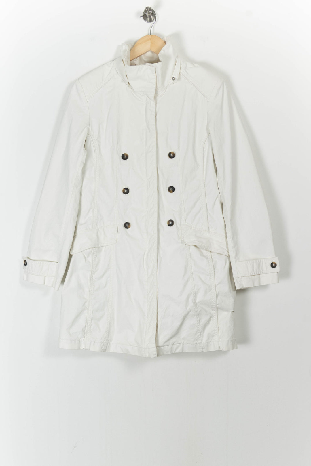Trench Blanc - Taille L/40 de la marque One Step | PARAD98966 - Vendu par Paradigme - Image 2