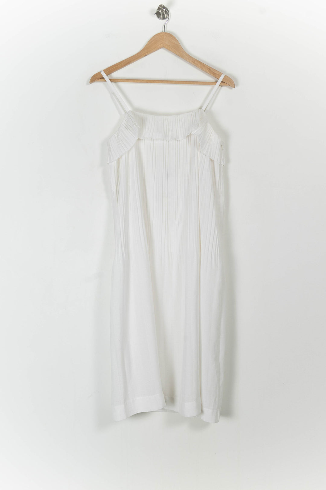 Robe Longue Blanche - Taille L/40 de la marque Claudie Pierlot | PARAD98967 - Vendu par Paradigme - Image 2