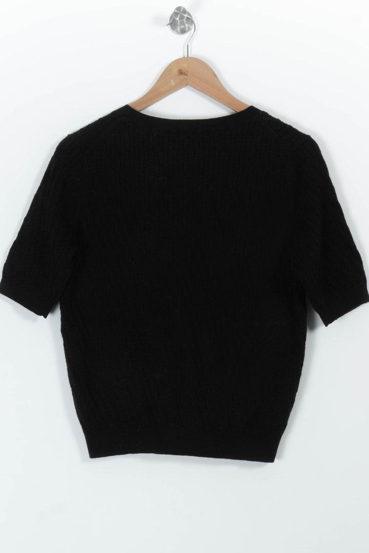 Pull Noir - Taille M/38 de la marque Tara Jarmon | PARAD98969 - Vendu par Paradigme - Image 4
