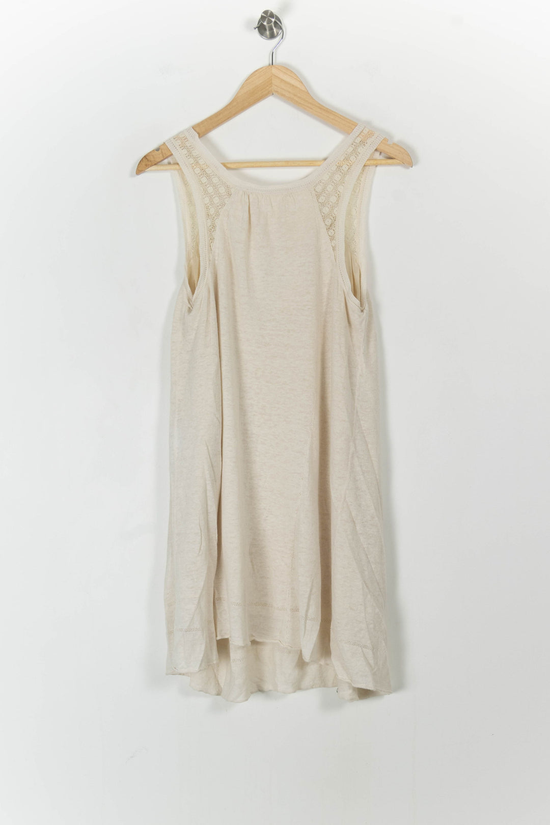Robe Courte Beige - Taille S/36 de la marque Vanessa Bruno | PARAD98970 - Vendu par Paradigme - Image 4