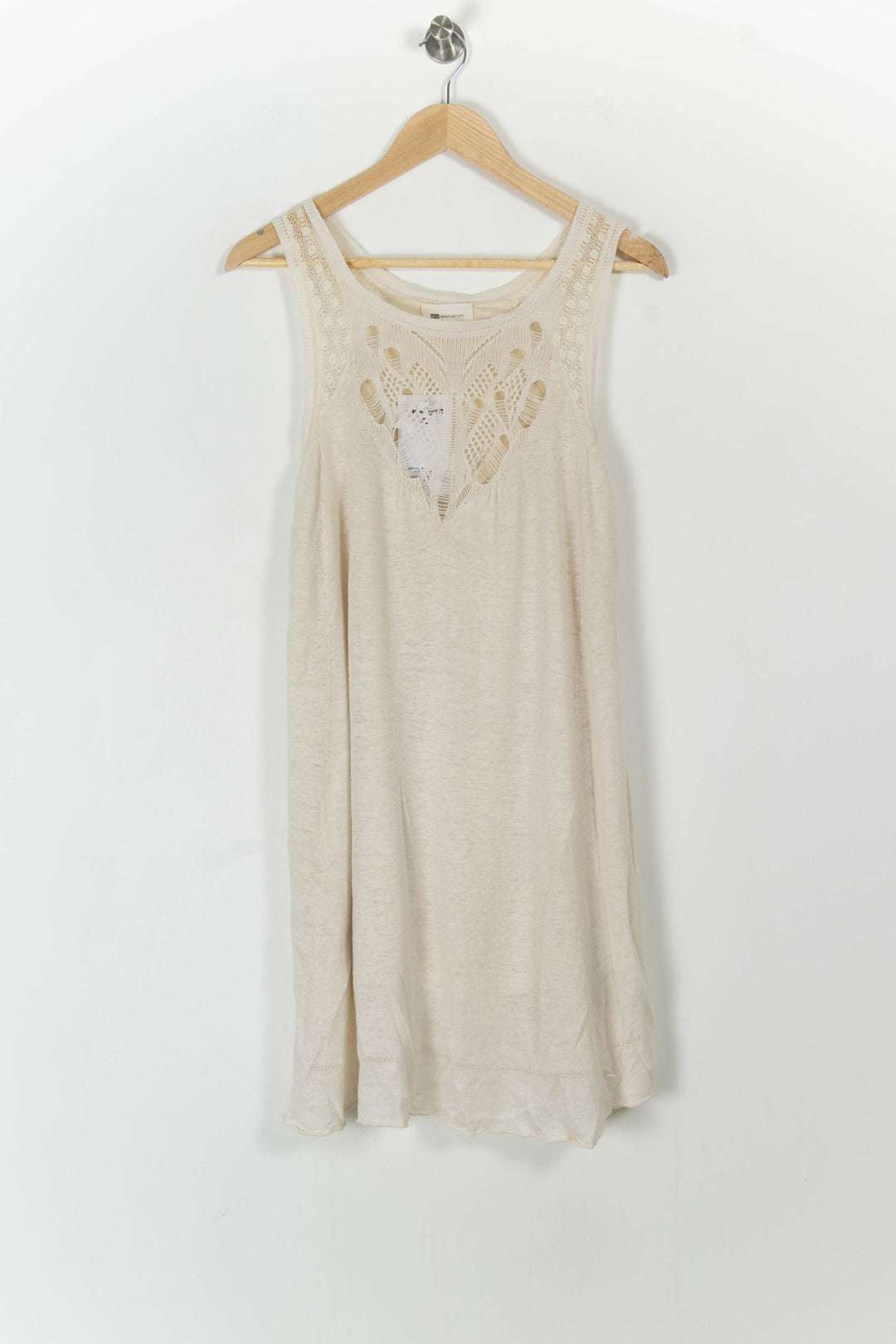 Robe Courte Beige - Taille S/36 de la marque Vanessa Bruno | PARAD98970 - Vendu par Paradigme - Image 2