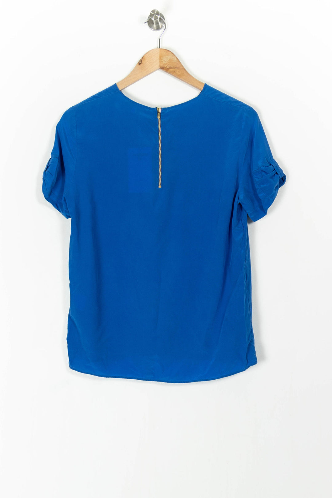 Blouse Bleue - Taille M/38 de la marque Sandro | PARAD98974 - Vendu par Paradigme - Image 4