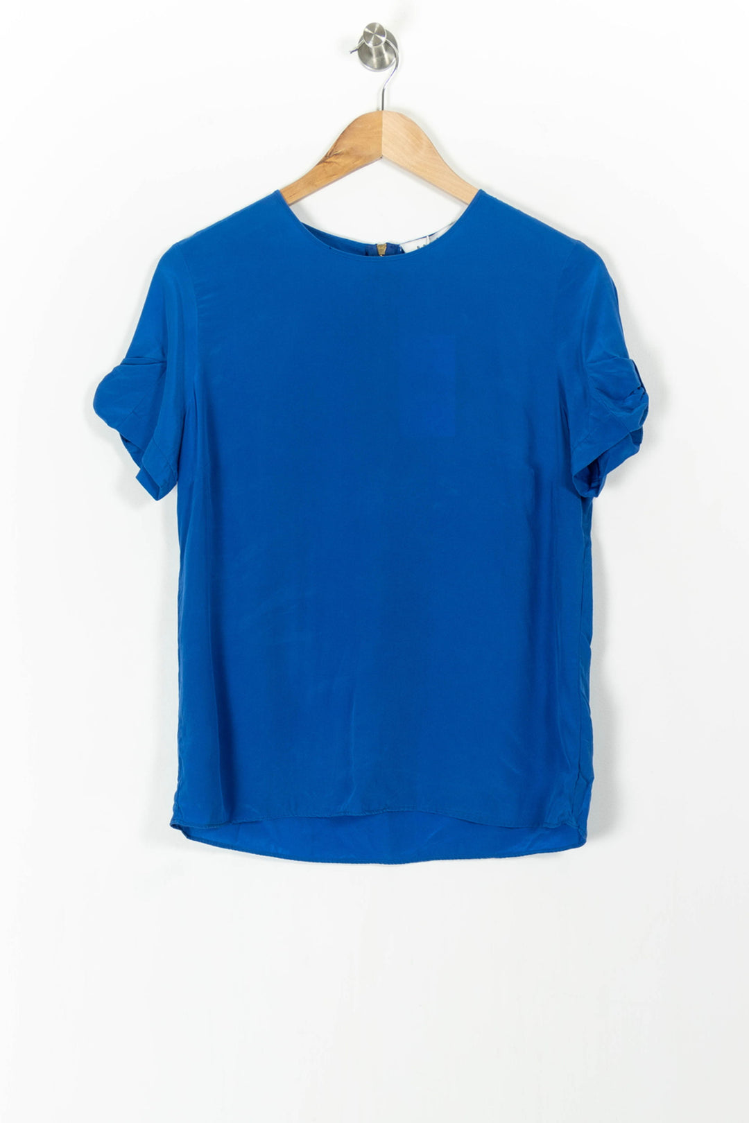 Blouse Bleue - Taille M/38 de la marque Sandro | PARAD98974 - Vendu par Paradigme - Image 2