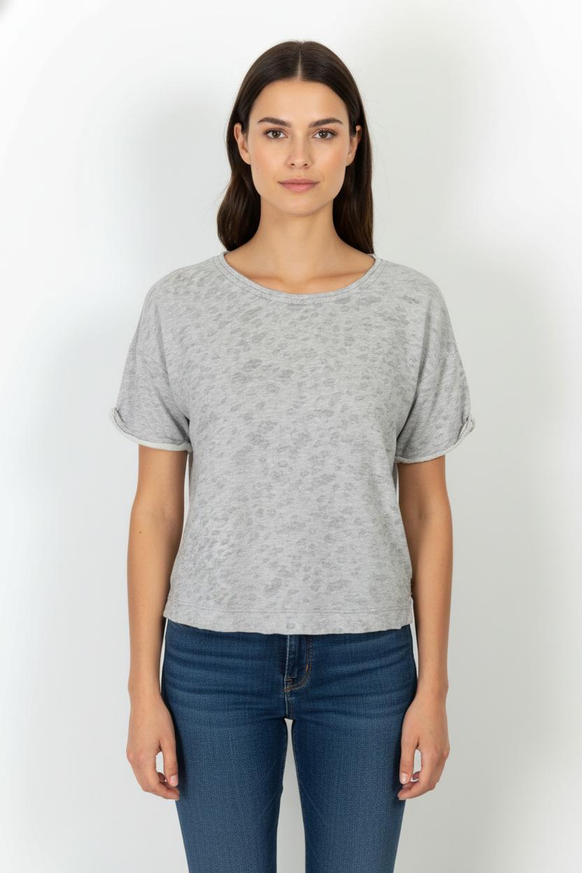 Tee-shirt Gris - Taille L/40 de la marque I.Code | PARAD98975 - Vendu par Paradigme - Image 1