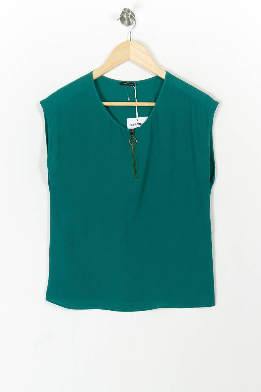 Blouse Verte - Taille S/36 de la marque IKKS | PARAD98976 - Vendu par Paradigme - Image 2