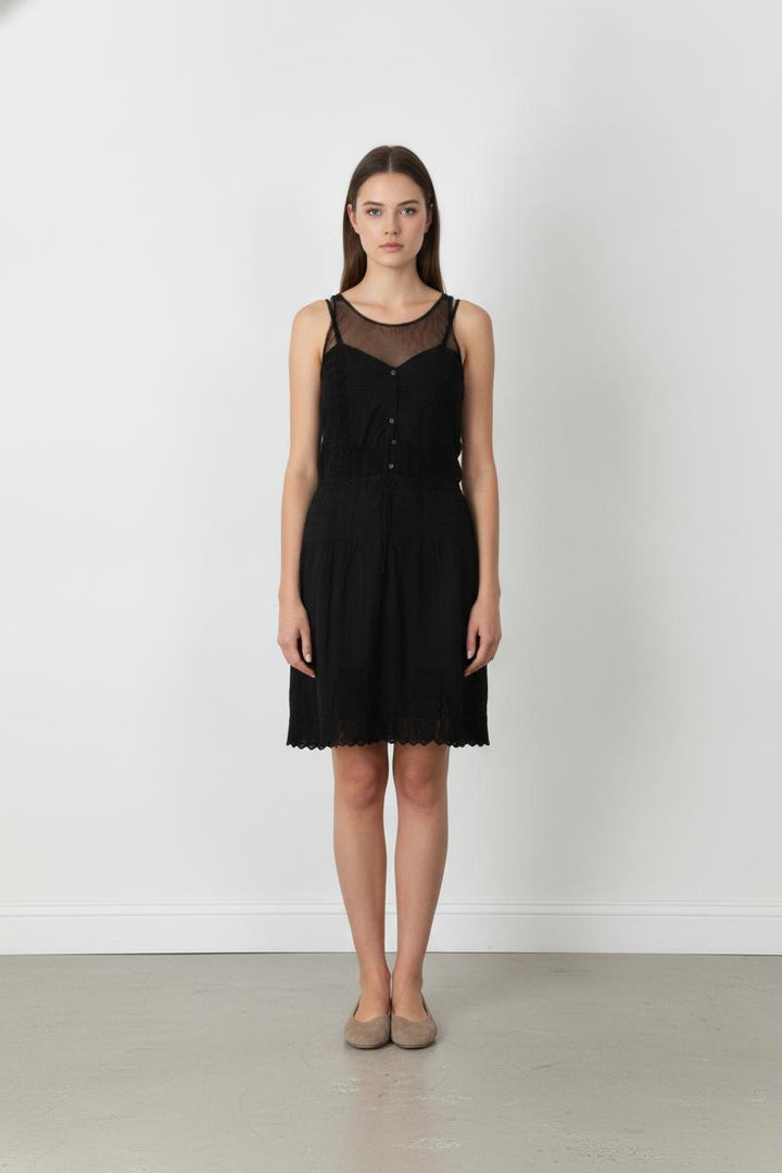 Robe Courte Noire - Taille M/38 de la marque Comptoir des Cotonniers | PARAD98978 - Vendu par Paradigme - Image 1