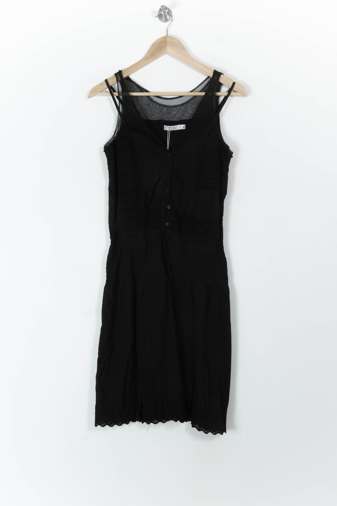 Robe Courte Noire - Taille M/38 de la marque Comptoir des Cotonniers | PARAD98978 - Vendu par Paradigme - Image 2