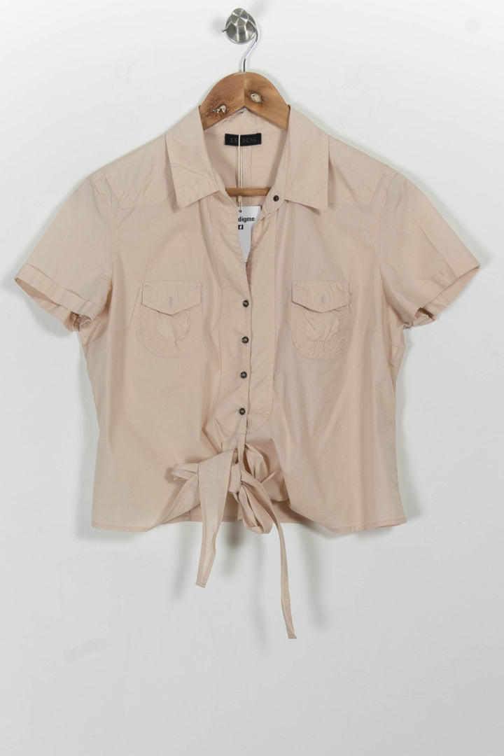 Chemise Rose - Taille XL/42 de la marque IKKS | PARAD98982 - Vendu par Paradigme - Image 2