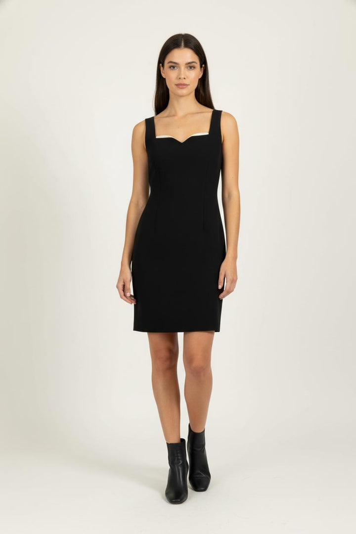 Robe Courte Noire et Blanche - Taille M/38 de la marque Maison 123 | PARAD98983 - Vendu par Paradigme - Image 1