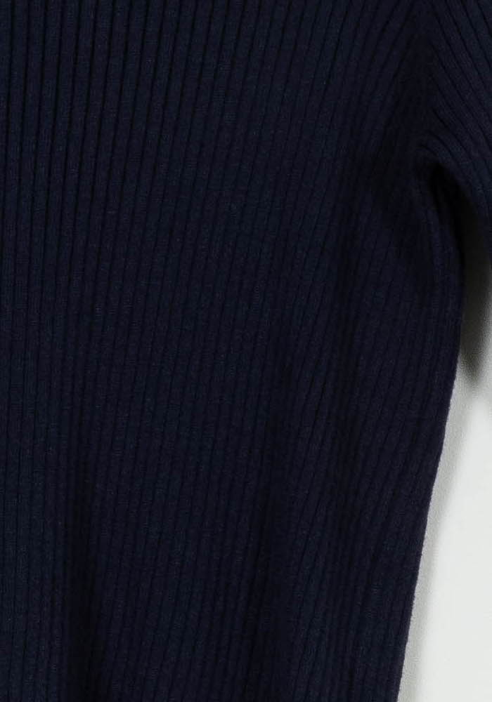 Pull Côtelé Bleu - Taille XL/42 de la marque Galeries Lafayette | PARAD98984 - Vendu par Paradigme - Image 3