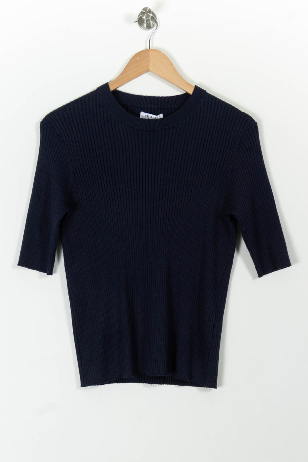 Pull Côtelé Bleu - Taille XL/42 de la marque Galeries Lafayette | PARAD98984 - Vendu par Paradigme - Image 2