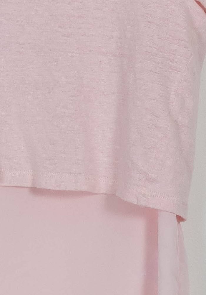 Tee-shirt Rose - Taille M/38 de la marque Sandro | PARAD98989 - Vendu par Paradigme - Image 3