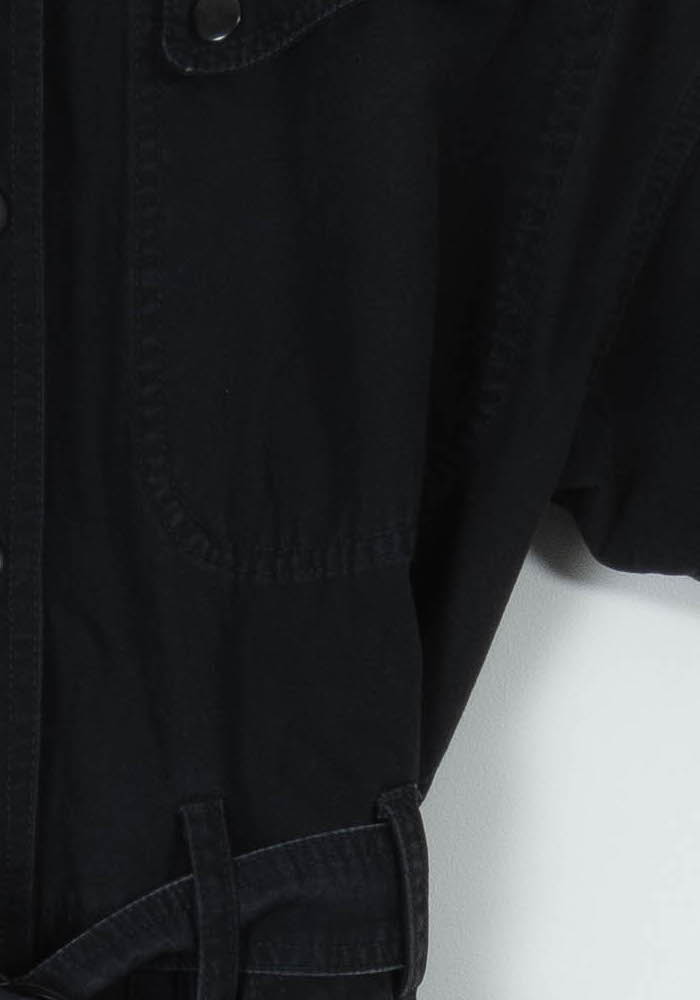 Robe en Jean Noire - Taille XS/34 de la marque Isabel Marant | PARAD98992 - Vendu par Paradigme - Image 3
