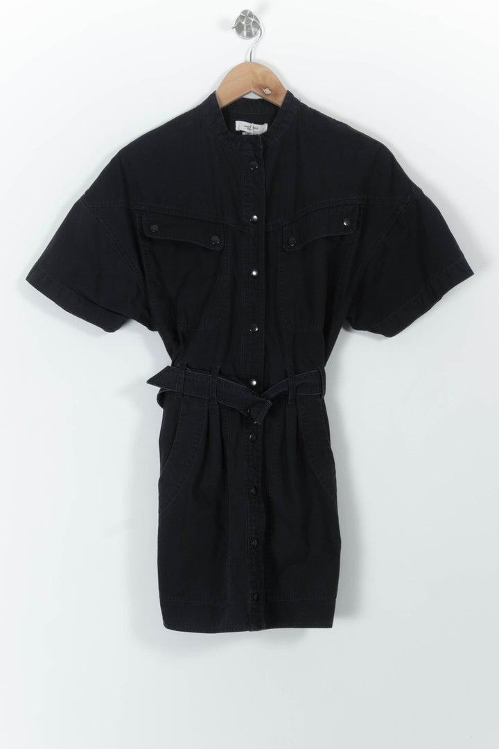 Robe en Jean Noire - Taille XS/34 de la marque Isabel Marant | PARAD98992 - Vendu par Paradigme - Image 2