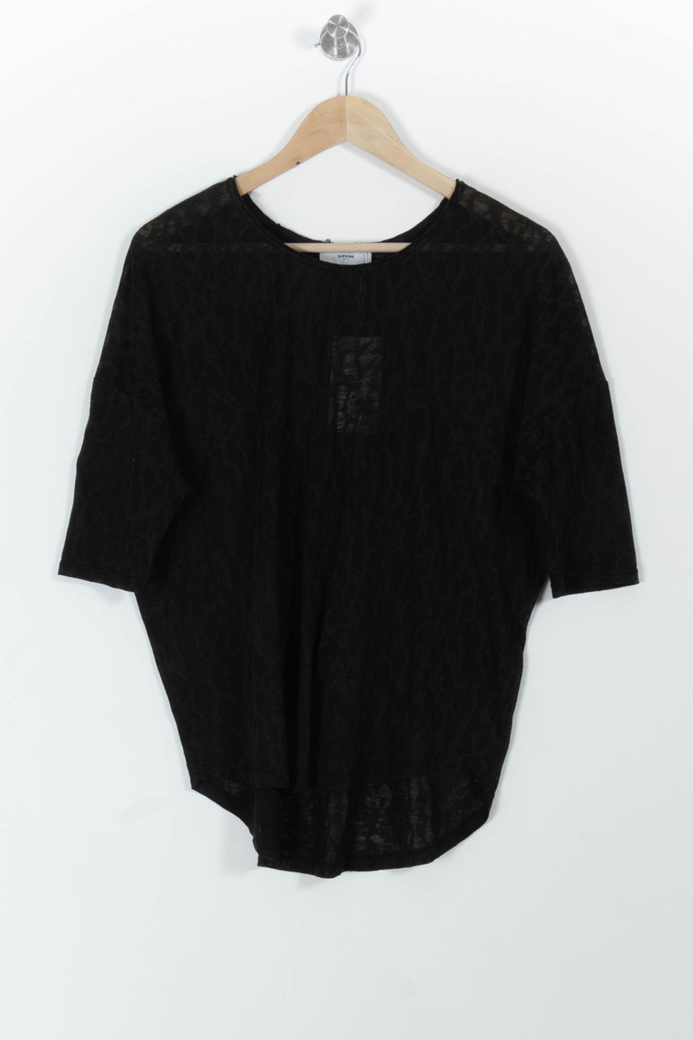 Blouse Noire - Taille M/38 de la marque Suncoo | PARAD98993 - Vendu par Paradigme - Image 2
