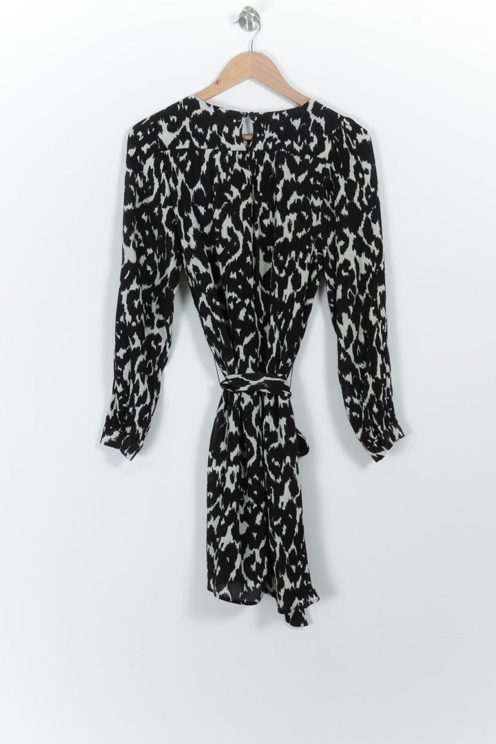 Robe Noire et Blanche - Taille S/36 de la marque La Fée Maraboutée | PARAD99004 - Vendu par Paradigme - Image 4