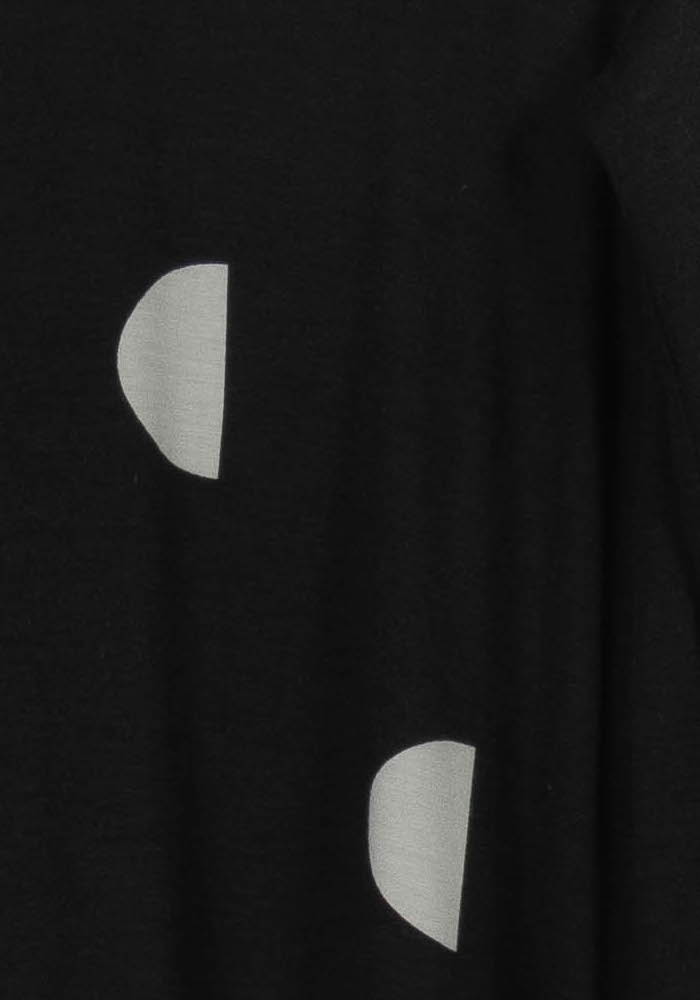 Robe Noire et Blanche - Taille XS/34 de la marque La Fée Maraboutée | PARAD99005 - Vendu par Paradigme - Image 3