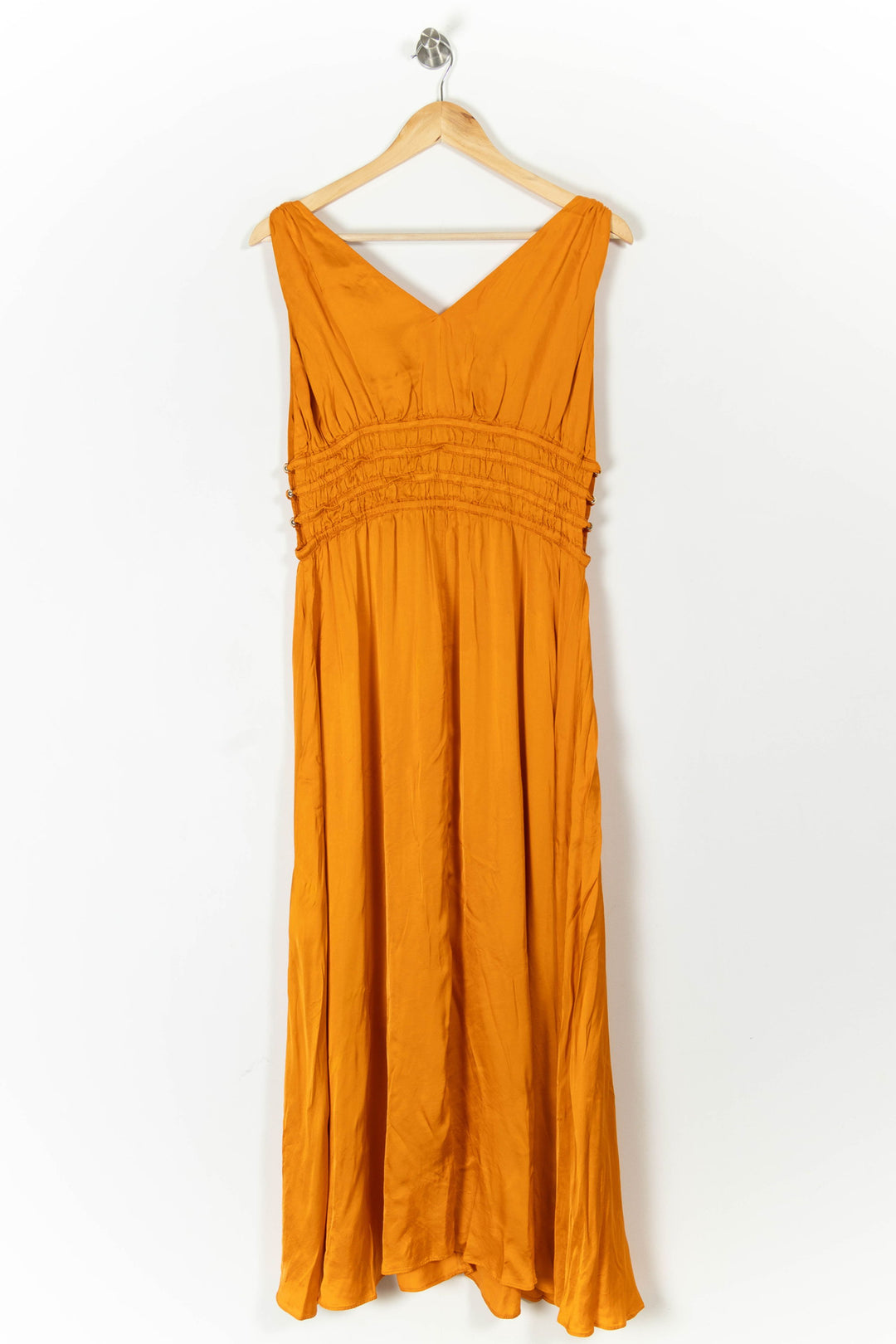 Robe Longue Orange - Taille XL/42 de la marque Maje | PARAD99009 - Vendu par Paradigme - Image 4