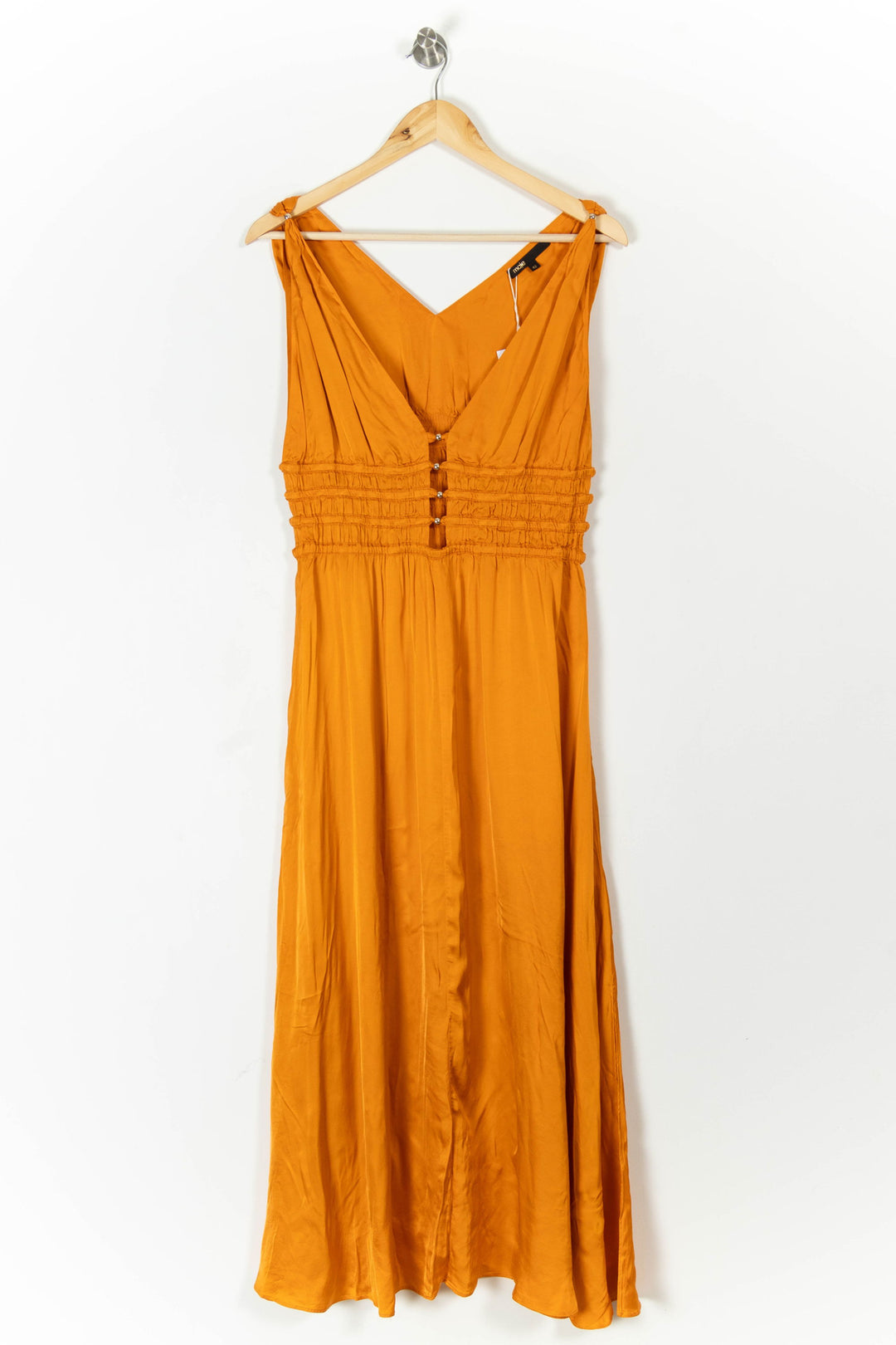 Robe Longue Orange - Taille XL/42 de la marque Maje | PARAD99009 - Vendu par Paradigme - Image 2