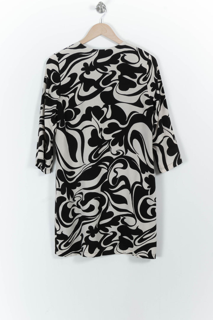 Robe Noire et Blanche - Taille L/40 de la marque La Fée Maraboutée | PARAD99012 - Vendu par Paradigme - Image 4