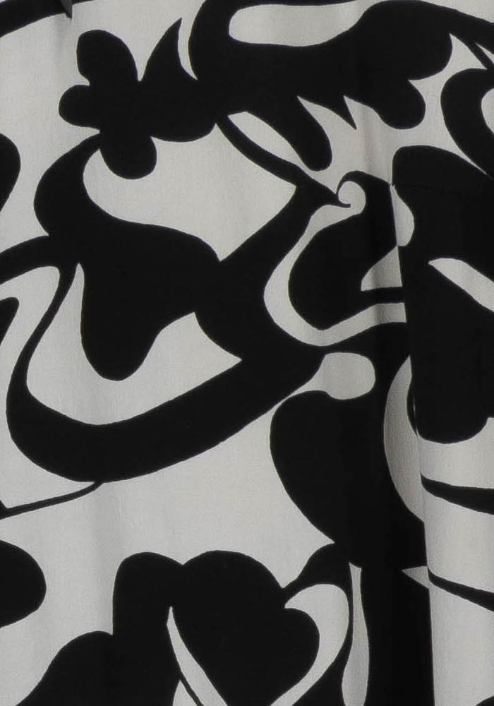 Robe Noire et Blanche - Taille L/40 de la marque La Fée Maraboutée | PARAD99012 - Vendu par Paradigme - Image 3