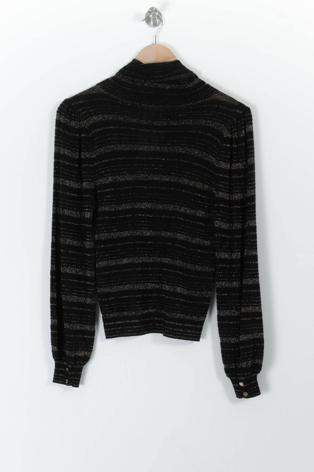 Pull Noir et Argenté - Taille S/36 de la marque Petite Mendigote | PARAD99017 - Vendu par Paradigme - Image 4