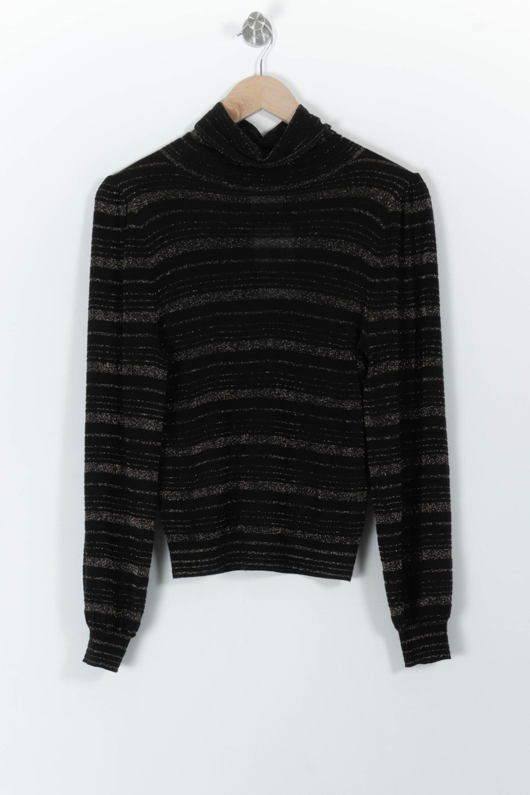 Pull Noir et Argenté - Taille S/36 de la marque Petite Mendigote | PARAD99017 - Vendu par Paradigme - Image 2