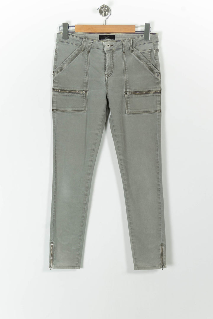 Jean Cargo Gris - Taille M/38 de la marque IKKS | PARAD99020 - Vendu par Paradigme - Image 2