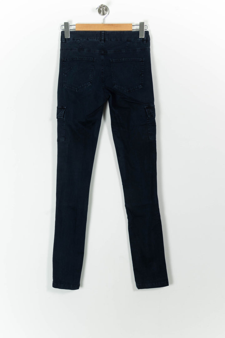 Pantalon Cargo Bleu - Taille S/36 de la marque IKKS | PARAD99021 - Vendu par Paradigme - Image 4