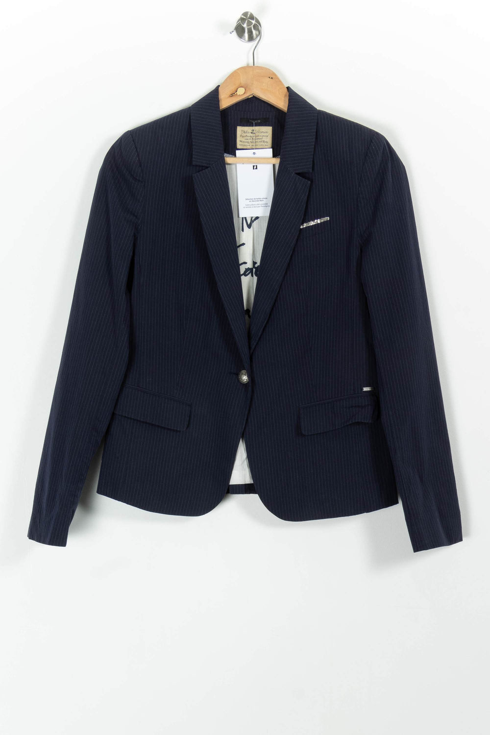 Blazer Bleu - Taille M/38 de la marque IKKS | PARAD99026 - Vendu par Paradigme - Image 2