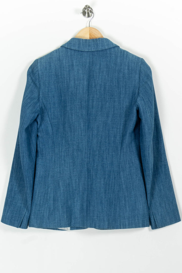 Blazer Bleu - Taille S/36 de la marque Caroll | PARAD99029 - Vendu par Paradigme - Image 4