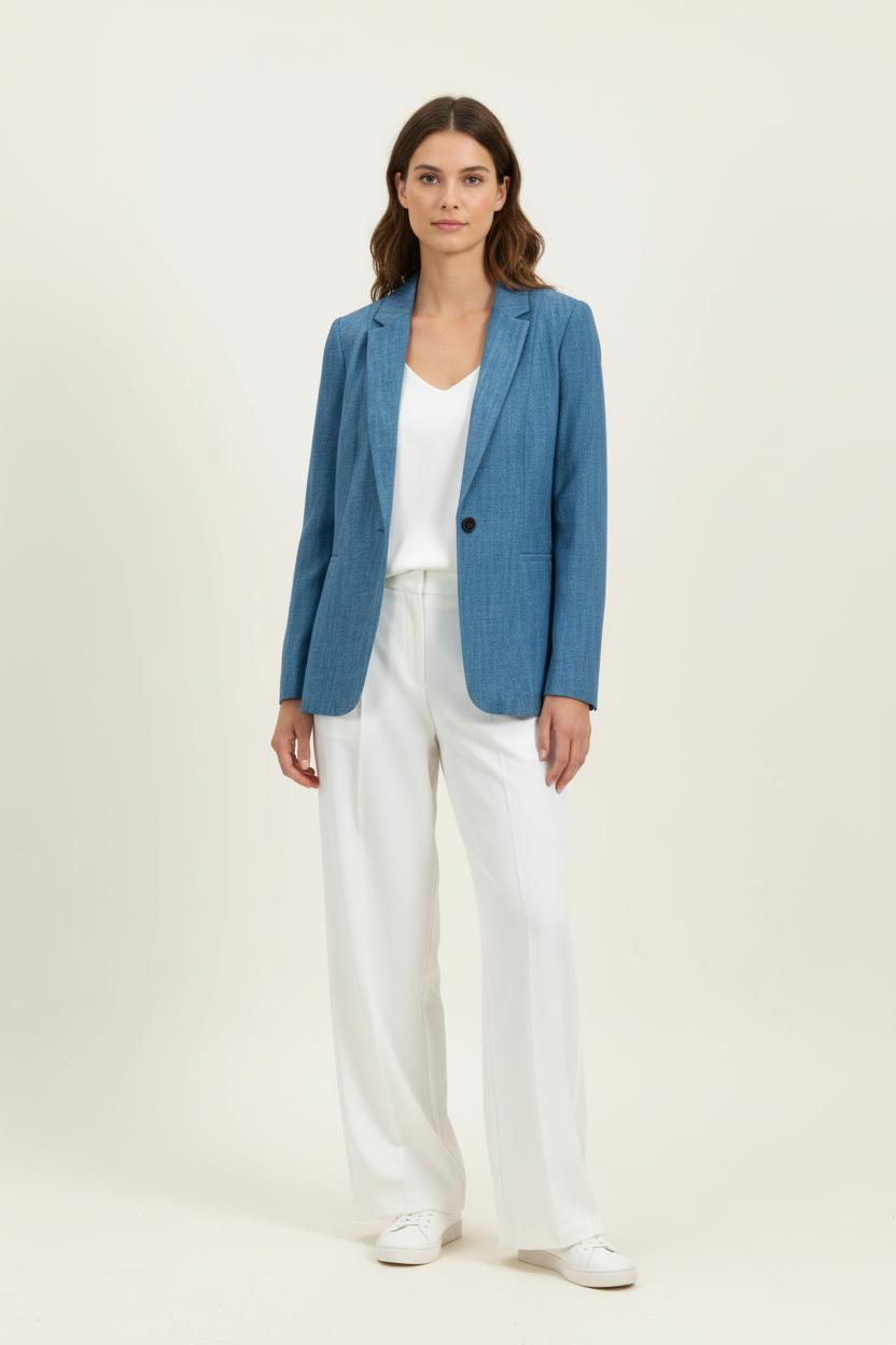 Blazer Bleu - Taille S/36 de la marque Caroll | PARAD99029 - Vendu par Paradigme - Image 1