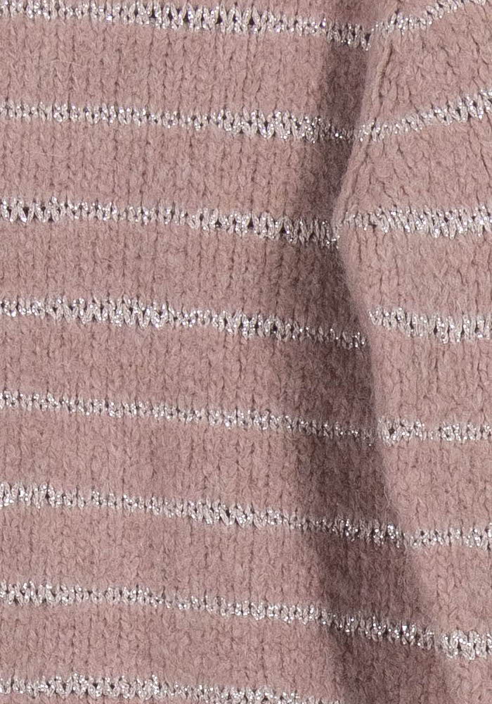Pull Rayé Rose et Blanc - Taille S/36 de la marque La Fée Maraboutée | PARAD99032 - Vendu par Paradigme - Image 3