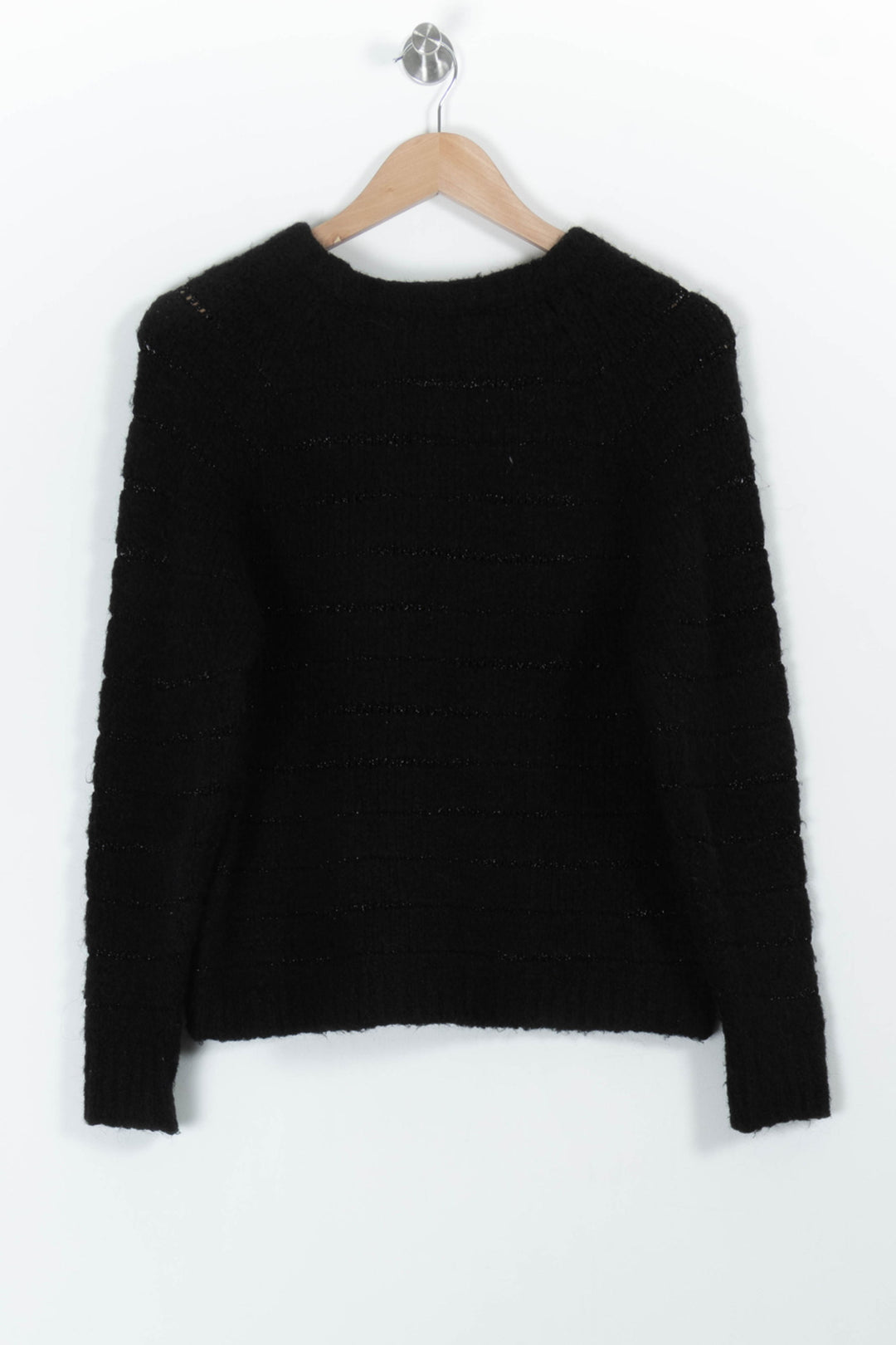 Pull Noir - Taille S/36 de la marque La Fée Maraboutée | PARAD99033 - Vendu par Paradigme - Image 4