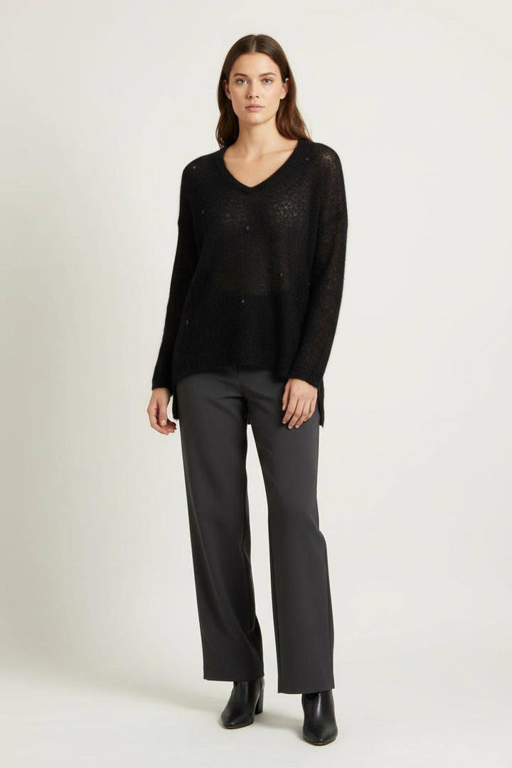 Pull Noir - Taille S/36 de la marque Kookai | PARAD99034 - Vendu par Paradigme - Image 1