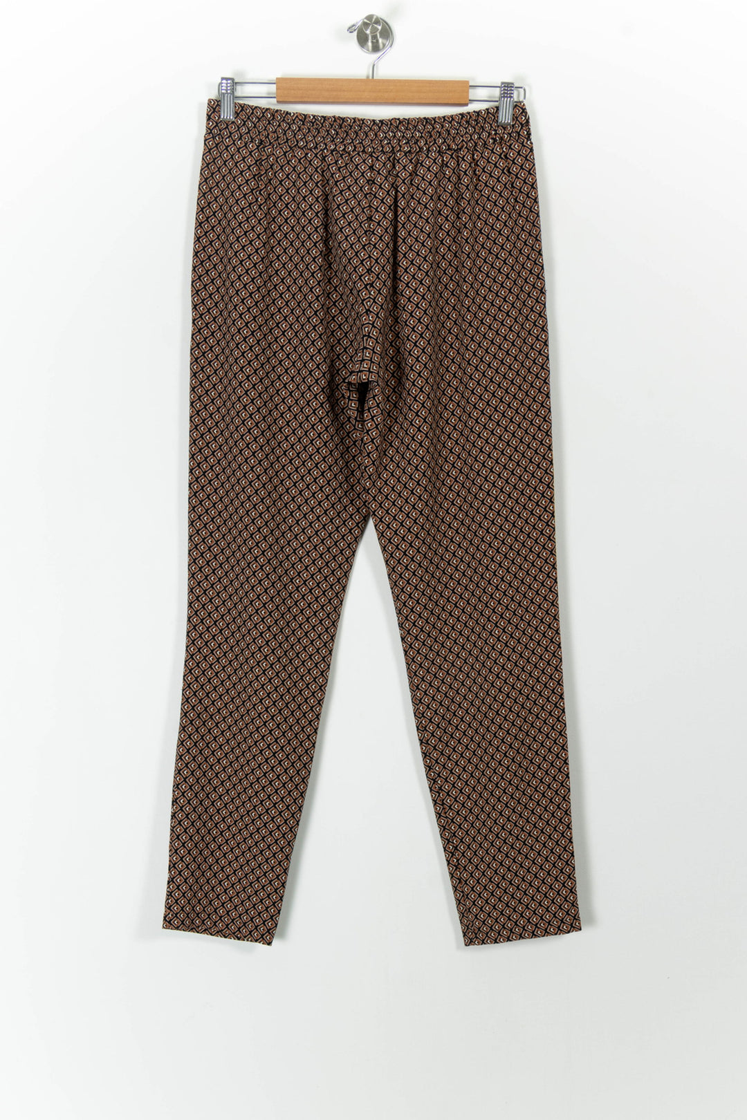 Pantalon Imprimé Marron et Noir - Taille M/38 de la marque La Fée Maraboutée | PARAD99039 - Vendu par Paradigme - Image 4